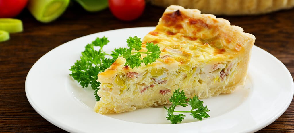 Quiche légère